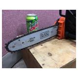 BLACK + DECKER LCS1020 Cordless 20V Chainsaw - Tool Only