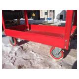 Red - US GENERAL - 16" x 30" Rolling Service Cart - Nice