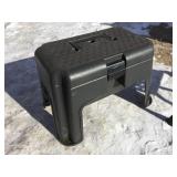 Louisville Metal Step + RUBBERMAID Storage Step