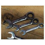 Variety HUSKY - MASTERFORCE - GEAR WRENCH Ratcheting Combination Wrenches