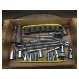 Variety 1/2 Dr SAE/Metric Sockets - Extensions - Ratchets