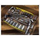 Variety 1/2 Dr SAE/Metric Sockets - Extensions - Ratchets