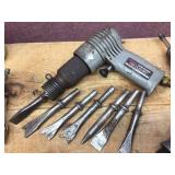 CRAFTSMAN Air Chisel + 3/8 Drill - Northern + Sandborn 1/4" Die Grinders