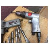 CRAFTSMAN Air Chisel + 3/8 Drill - Northern + Sandborn 1/4" Die Grinders
