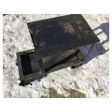 Custom Heavy Duty Rolling Shop Stool - 25 1/2" x 12" x 21"