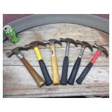 6 Claw Hammers - Stanley - Alltrade - Master Mechanic - Other