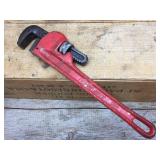 3 Pipe Wrenches - ERIE TOOL WORKS 10" - SERVESS 14" - CRAFTSMAN 10"