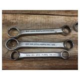 CRAFTSMAN/FLEET SAE 3 Pc Stubby Box End Wrenches
