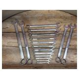 16 Pc CRAFTSMAN - Sequential SAE Combination Wrenches 1/4 - 1 1/4