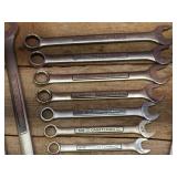 16 Pc CRAFTSMAN - Sequential SAE Combination Wrenches 1/4 - 1 1/4