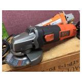 B+D and a CHICAGO 4 1/2" - 4" Angle Grinders - Good