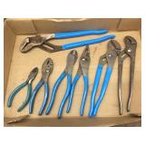 7 CHANNEL LOCK Pliers/Cutters - Including Nifty Old #420