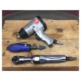 CH 1/2" Air Impact - Powermate 3/8 Driver - CH TL1120 Mini Die Grinder