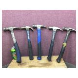 (5) STANLEY - KOBALT - Husky Hammers