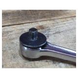Vintage CRAFTSMAN 1/4" Dr - THUMBWHEEL Ratchet V-43178 Nice!