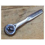 Vintage CRAFTSMAN 1/4" Dr - THUMBWHEEL Ratchet V-43178 Nice!