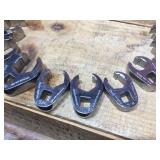 SNAP ON 11 Pc Sequential Flare Nut/Crow Foot - Socket Wrenches  3/8" - 1"