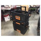 RIDGID - Pack Out Style - Stacking Tool Box Caddie
