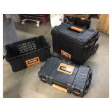 RIDGID - Pack Out Style - Stacking Tool Box Caddie