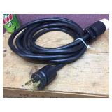 Heavy RV Style Power Cord 3/C - 10 AWG - 300V/L6-30 Plugs Nice!