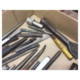Variety Chisels + Punches - Craftsman - Enderes - Ryan - Other