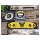 Carpenter Tool Group - Levels - Squares - Saws - Tape Measures