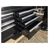 HUSKY BLK 9 Drawer Rolling Tool Cabinet 46" x 18" x 38"