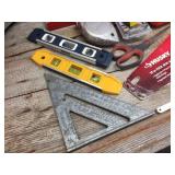 Carpenter Tool Group - Levels - Squares - Saws - Tape Measures