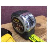(5) STANLEY/FAT MAX - Tape Measures 12