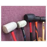 5 Rubber Mallets - Decent