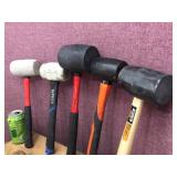 5 Rubber Mallets - Decent