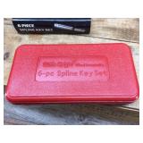 WHITE KNIGHT WK-ASST-KEY1 6 Pc Spline Key Set - Nice!