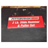 Pittsburgh 2 Lb Slide Hammer + Puller Set