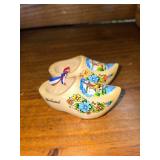 Mini Hand-Painted Dutch Wooden Clogs