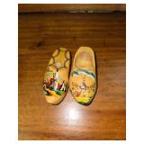 Mini Hand-Painted Dutch Wooden Clogs