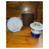 Nightlight Prayer Hands, Battery Lantern, Tin Wall Hanging