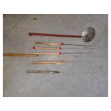 Long Pole with 4 Others, and a Metal Dipper