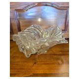 Two Glass Flower Nesting Bowls