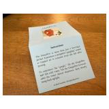 GurglePot Blue Ceramic Fish Pitcher Vessel - Dishwasher Safe, Made in China