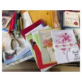 Office Supplies, Greeting Cards & Envelopes Assortment with Stationery - Office Supplies Lot