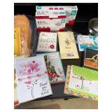 Office Supplies, Greeting Cards & Envelopes Assortment with Stationery - Office Supplies Lot