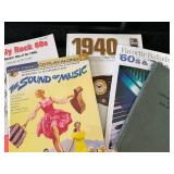 The Sound of Music & 60s-70s Easy Piano Sheet Music Lot