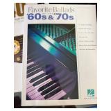 The Sound of Music & 60s-70s Easy Piano Sheet Music Lot