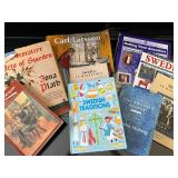 Swedish Heritage Books - 7 Titles (Carl Larsson, Sweden in Minnesota, Swedish Traditions)