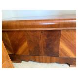 Vintage Cedar Lined Trunk - Book-Matched Veneer, 50 in. wide