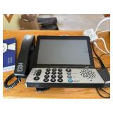 CapTel Captioned Desk Phone with 7-inch Touchscreen - Corded Handset