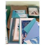 Greeting Cards Set with Envelopes - Turquoise/Blue Assorted Designs