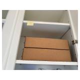 Etched Glass Tumblers - Heron & Cattails Pattern - 8-Piece Set - Made in USA