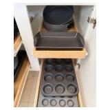 Assorted Bakeware Set - Muffin Pans, Sheet Pans, Loaf Pans & Cake Pans