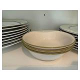 Mikasa Ultima Ivory Fine China Dinnerware Set - Plates, Bowls & Mugs